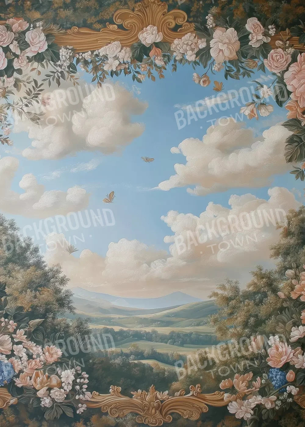 Framing The Sky 5’X7’ Ultracloth (60 X 84 Inch) Backdrop