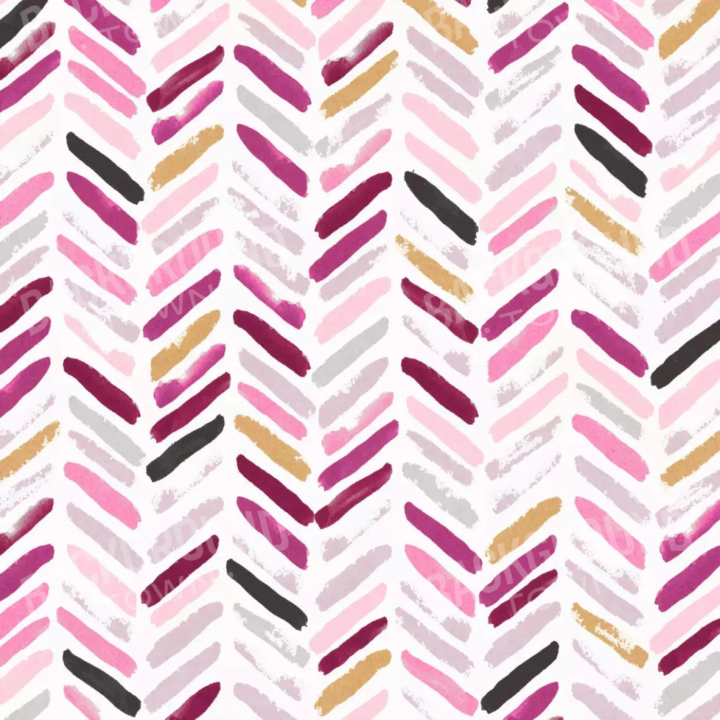 Francine Chevron 8X8 Fleece ( 96 X Inch ) Backdrop
