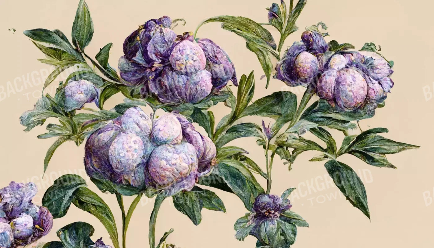 French Botanical 14’X8’ Ultracloth (168 X 96 Inch) Backdrop