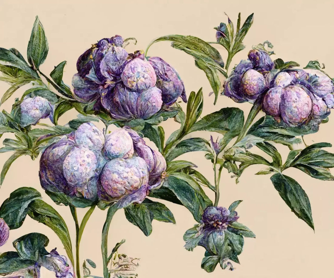 French Botanical 5’X4’2 Fleece (60 X 50 Inch) Backdrop