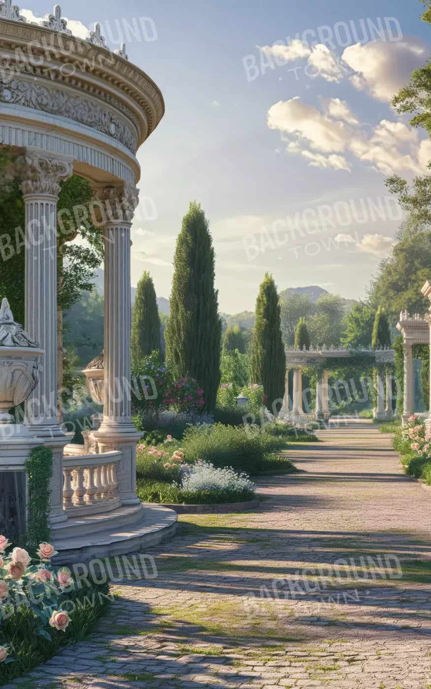 French Garden 10’X16’ Ultracloth (120 X 192 Inch) Backdrop