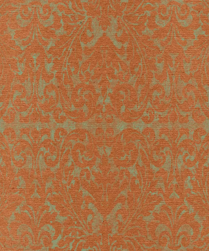 Orange Damask Backdrop for Photography