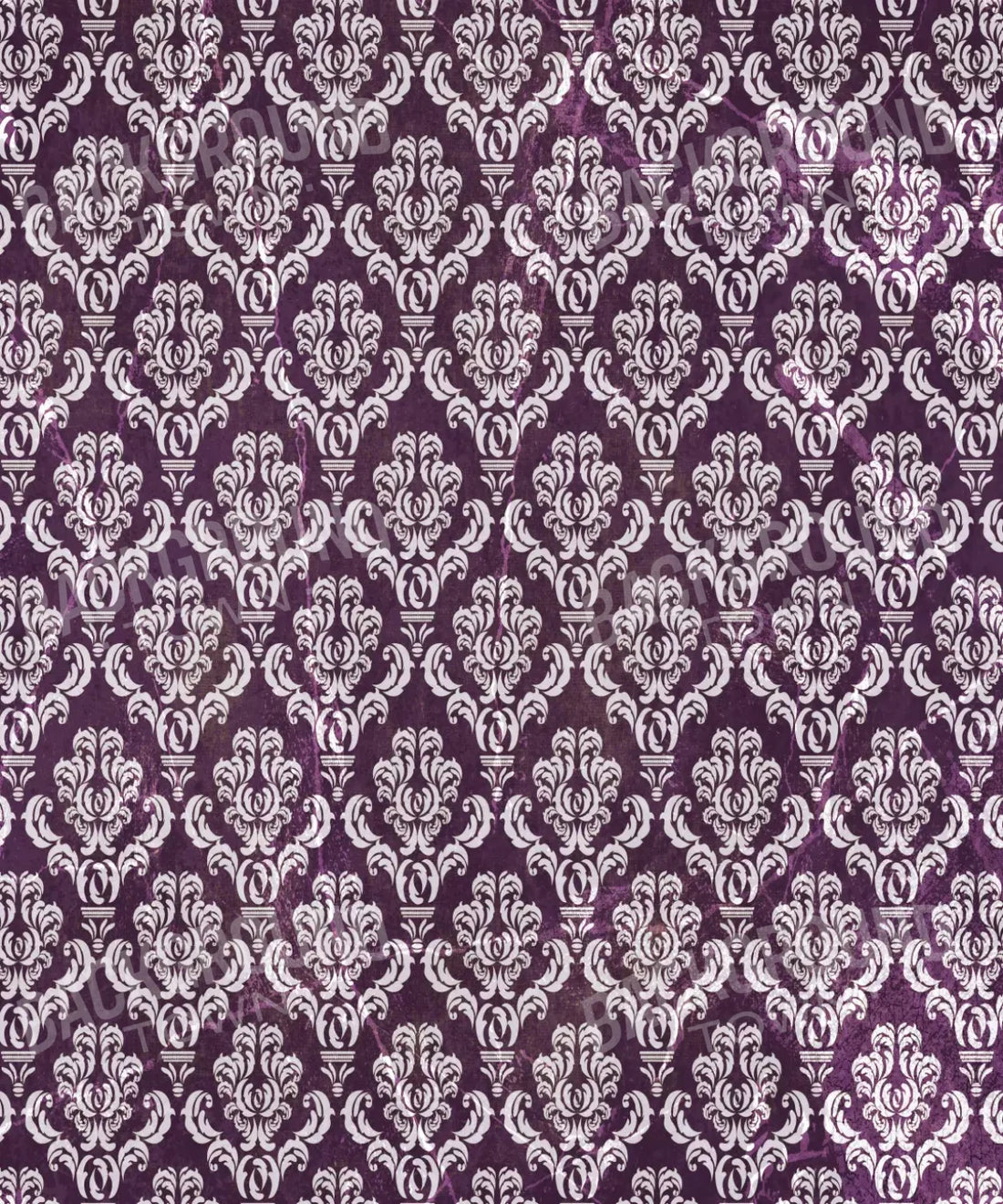 Purple Damask Backdrop for Photography
