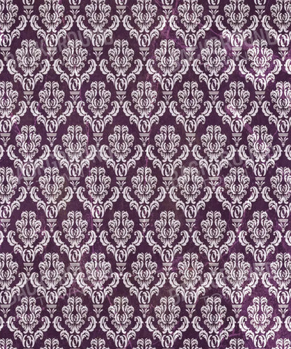 Purple Damask Backdrop for Photography