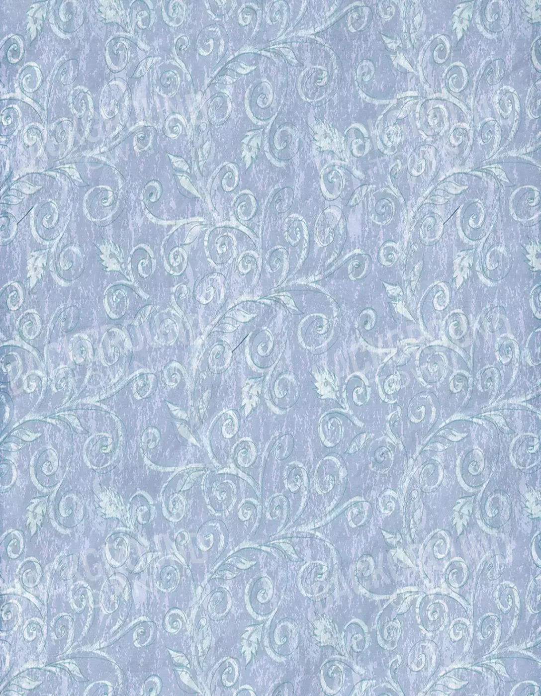 Frolic Blue 6X8 Fleece ( 72 X 96 Inch ) Backdrop