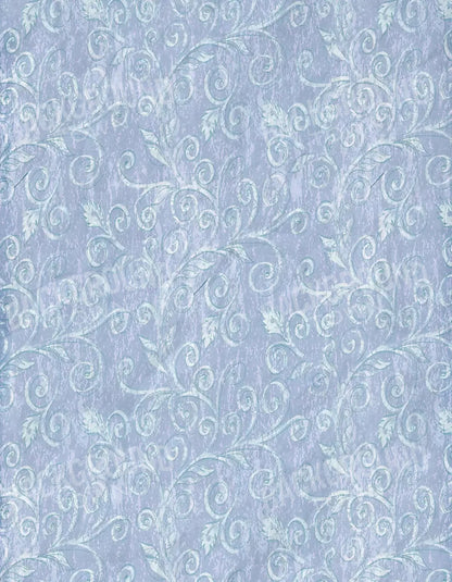 Frolic Blue 6X8 Fleece ( 72 X 96 Inch ) Backdrop