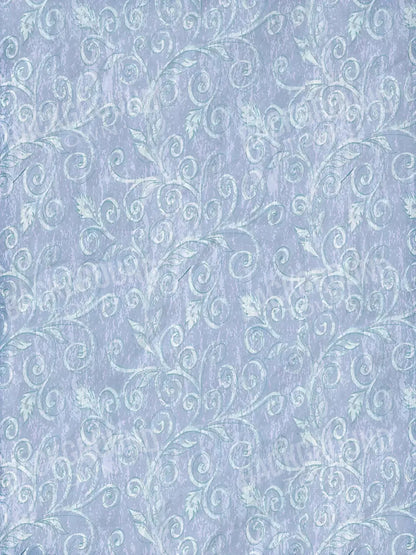 Frolic Blue 8X10 Fleece ( 96 X 120 Inch ) Backdrop