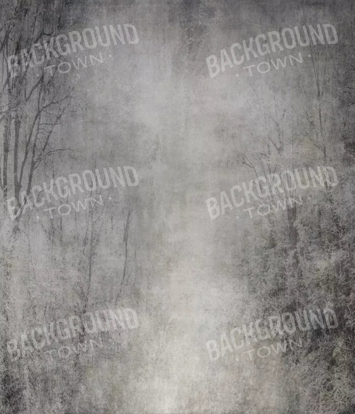 Frosted Trees 10’X12’ Ultracloth (120 X 144 Inch) Backdrop