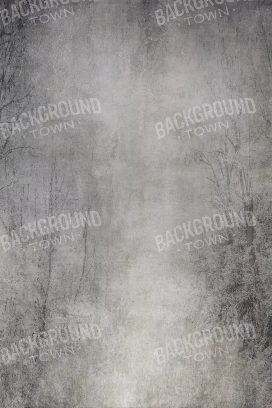 Frosted Trees 5’X8’ Ultracloth (60 X 96 Inch) Backdrop