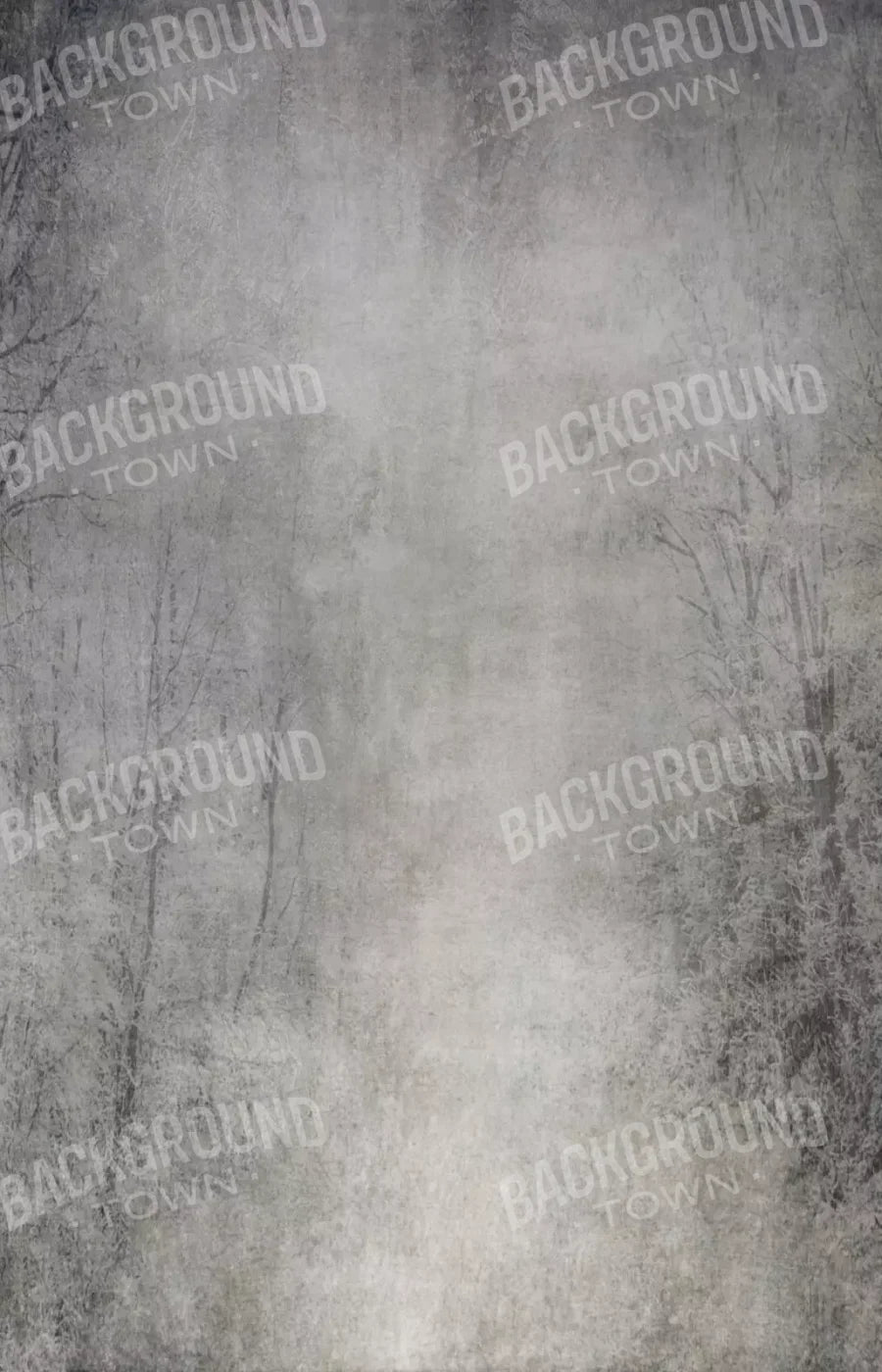 Frosted Trees 8’X12’ Ultracloth (96 X 144 Inch) Backdrop