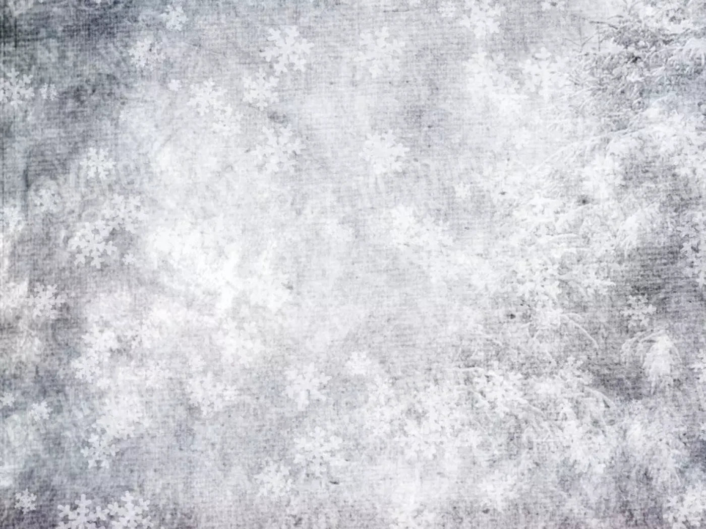 Frosty 6’8’X5’ Fleece (80 X 60 Inch) Backdrop
