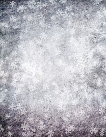 Frosty 6’X8’ Fleece (72 X 96 Inch) Backdrop