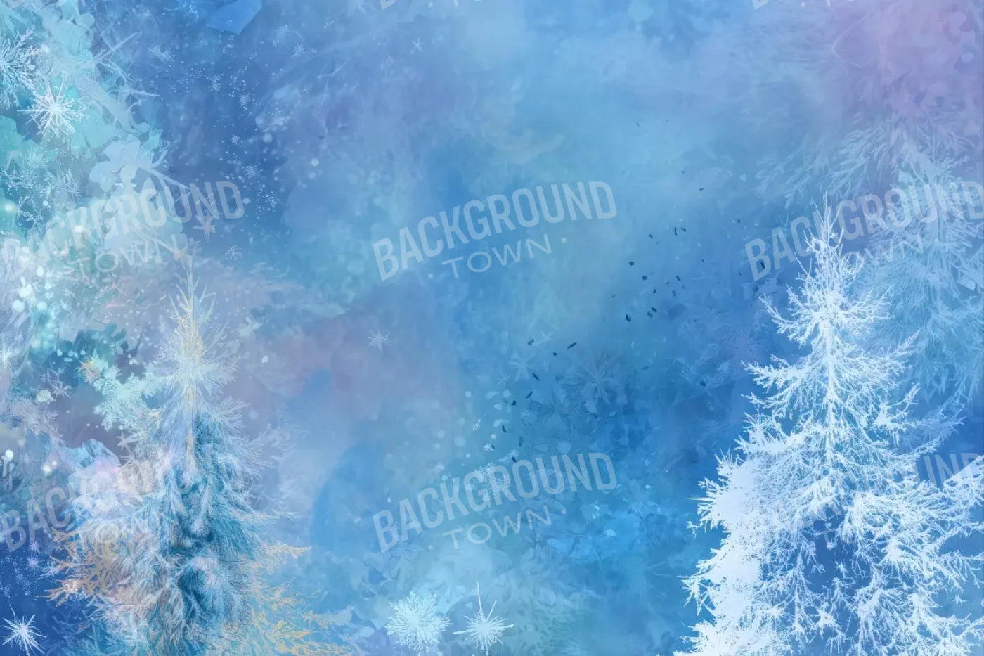 Frozen 12’x8’ UltraCloth (144 x 96 inch) Backdrop