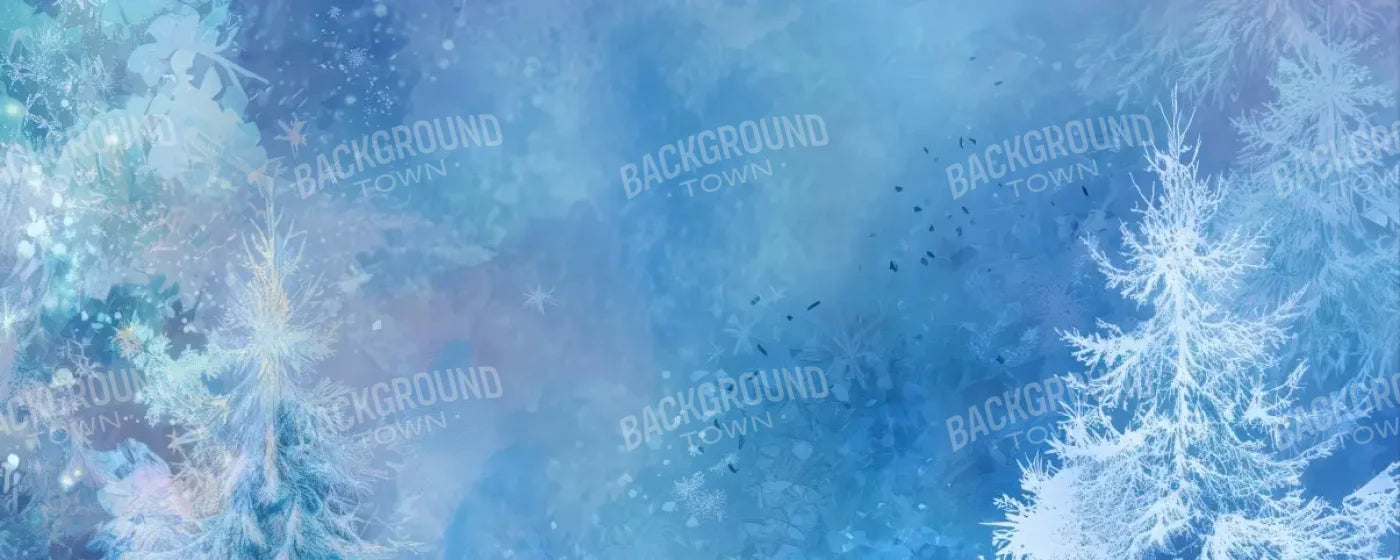 Frozen 20’x8’ UltraCloth (240 x 96 inch) Backdrop