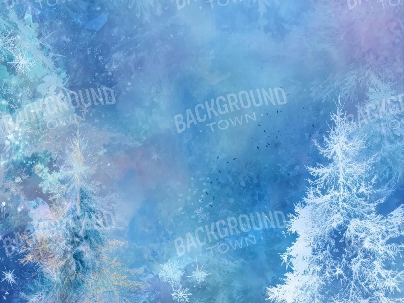 Frozen 8’x6’ Fleece (96 x 72 inch) Backdrop