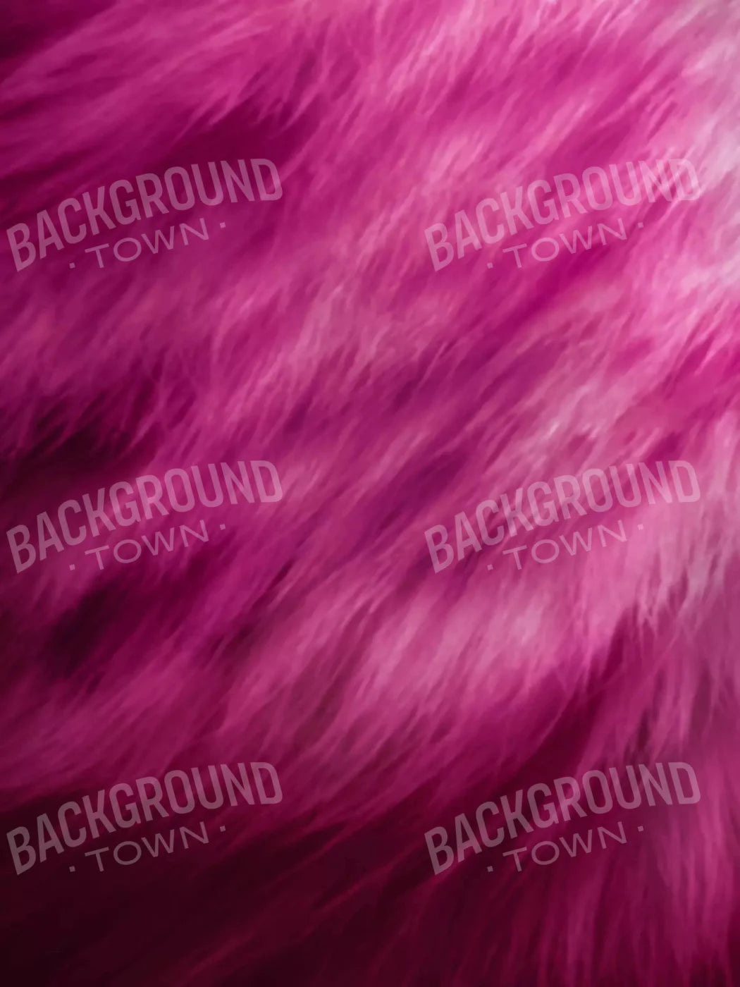 Fuchsia Fur 5X68 Fleece ( 60 X 80 Inch ) Backdrop