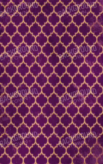 Fuchsia Pattern 10X16 Ultracloth ( 120 X 192 Inch ) Backdrop