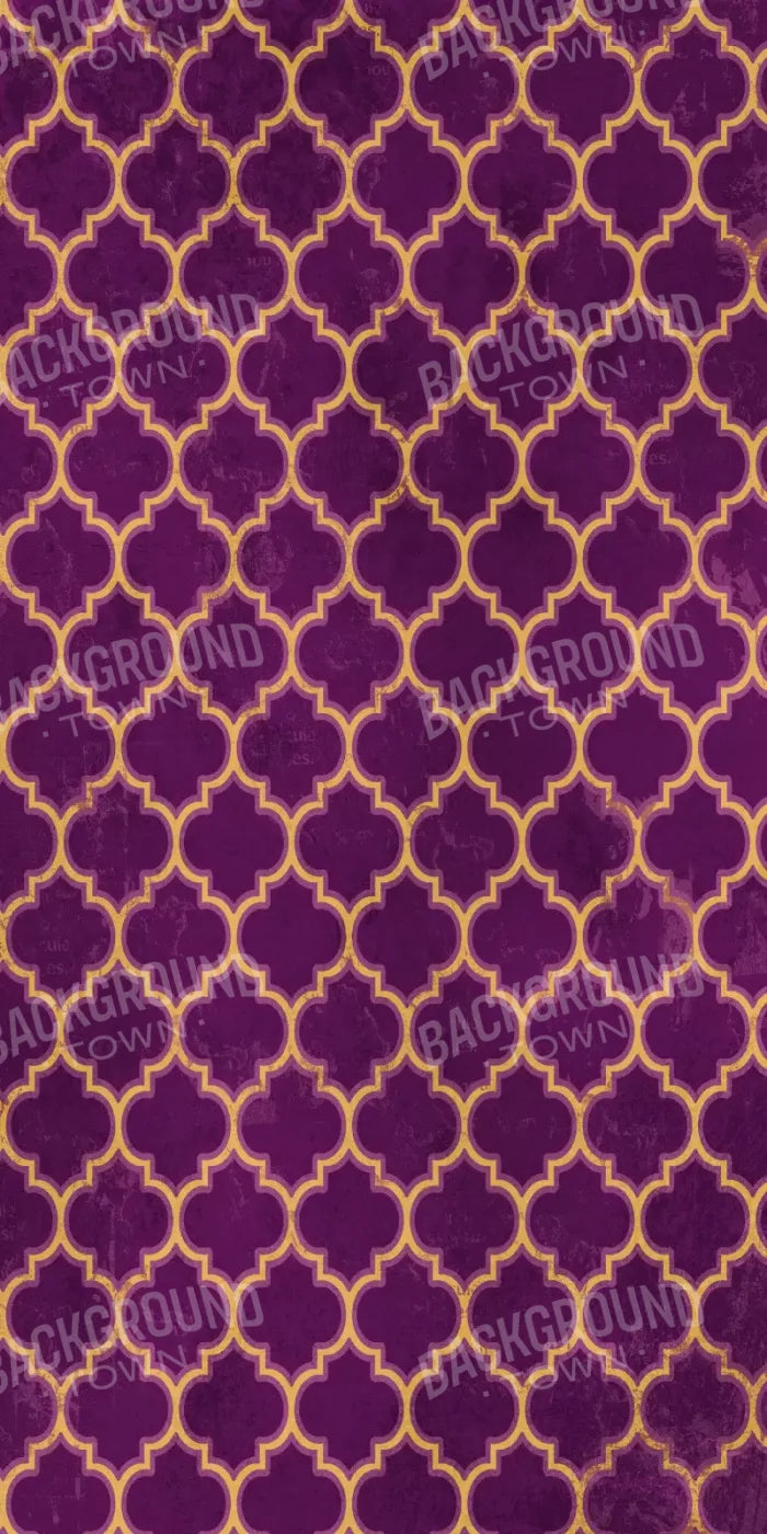 Fuchsia Pattern 10X20 Ultracloth ( 120 X 240 Inch ) Backdrop