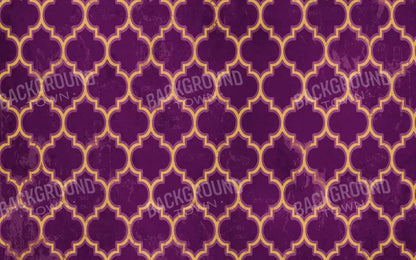 Fuchsia Pattern 14X9 Ultracloth ( 168 X 108 Inch ) Backdrop