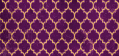 Fuchsia Pattern 16X8 Ultracloth ( 192 X 96 Inch ) Backdrop