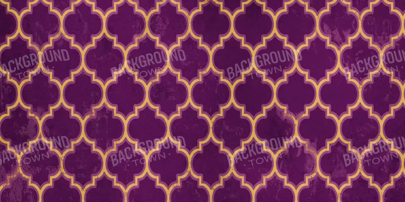 Fuchsia Pattern 20X10 Ultracloth ( 240 X 120 Inch ) Backdrop