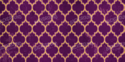 Fuchsia Pattern 20X10 Ultracloth ( 240 X 120 Inch ) Backdrop