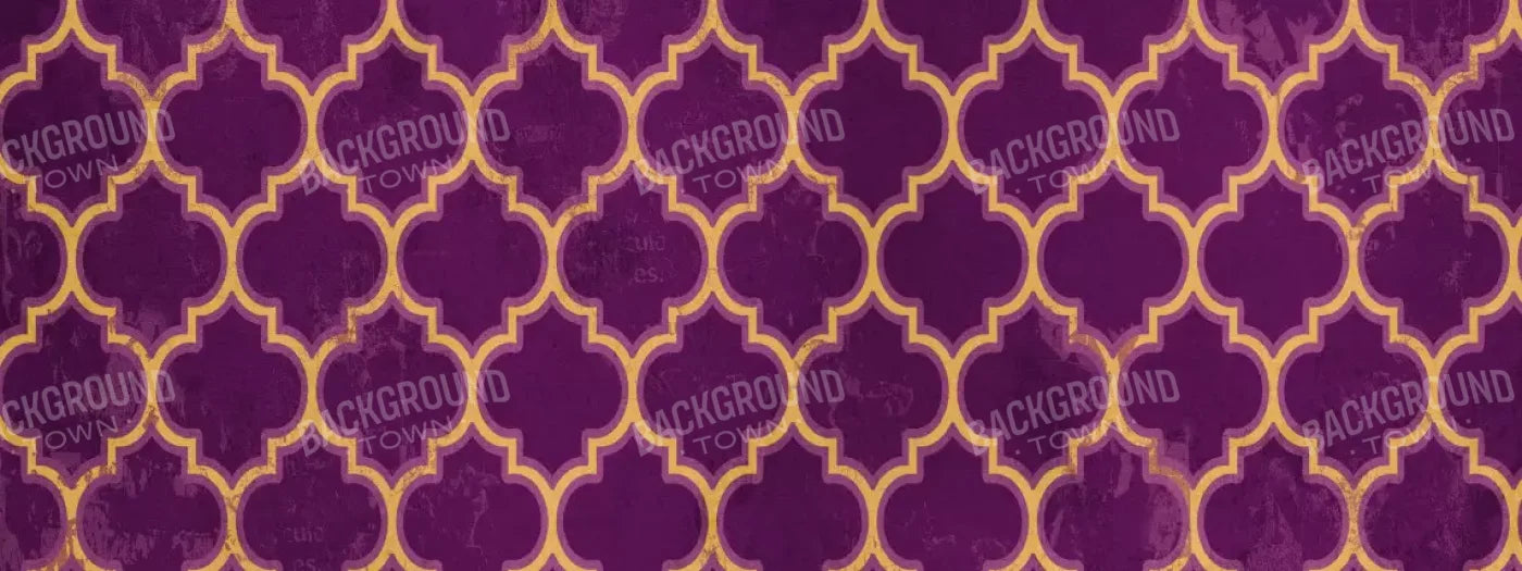 Fuchsia Pattern 20X8 Ultracloth ( 240 X 96 Inch ) Backdrop