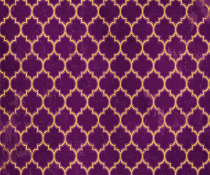 Fuchsia Pattern 5X42 Fleece ( 60 X 50 Inch ) Backdrop