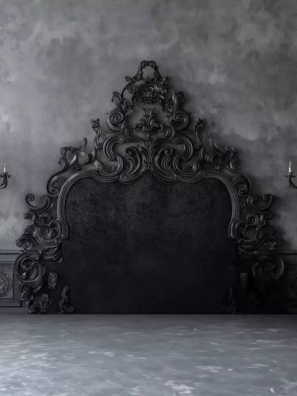 Furniture Headboard 6’X8’ Fleece (72 X 96 Inch) Backdrop