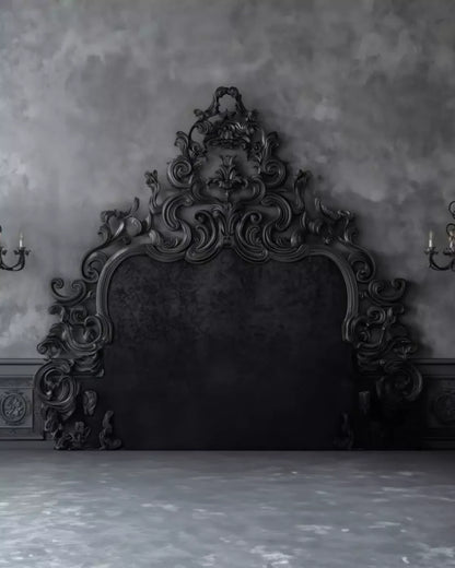 Furniture Headboard 8’X10’ Fleece (96 X 120 Inch) Backdrop
