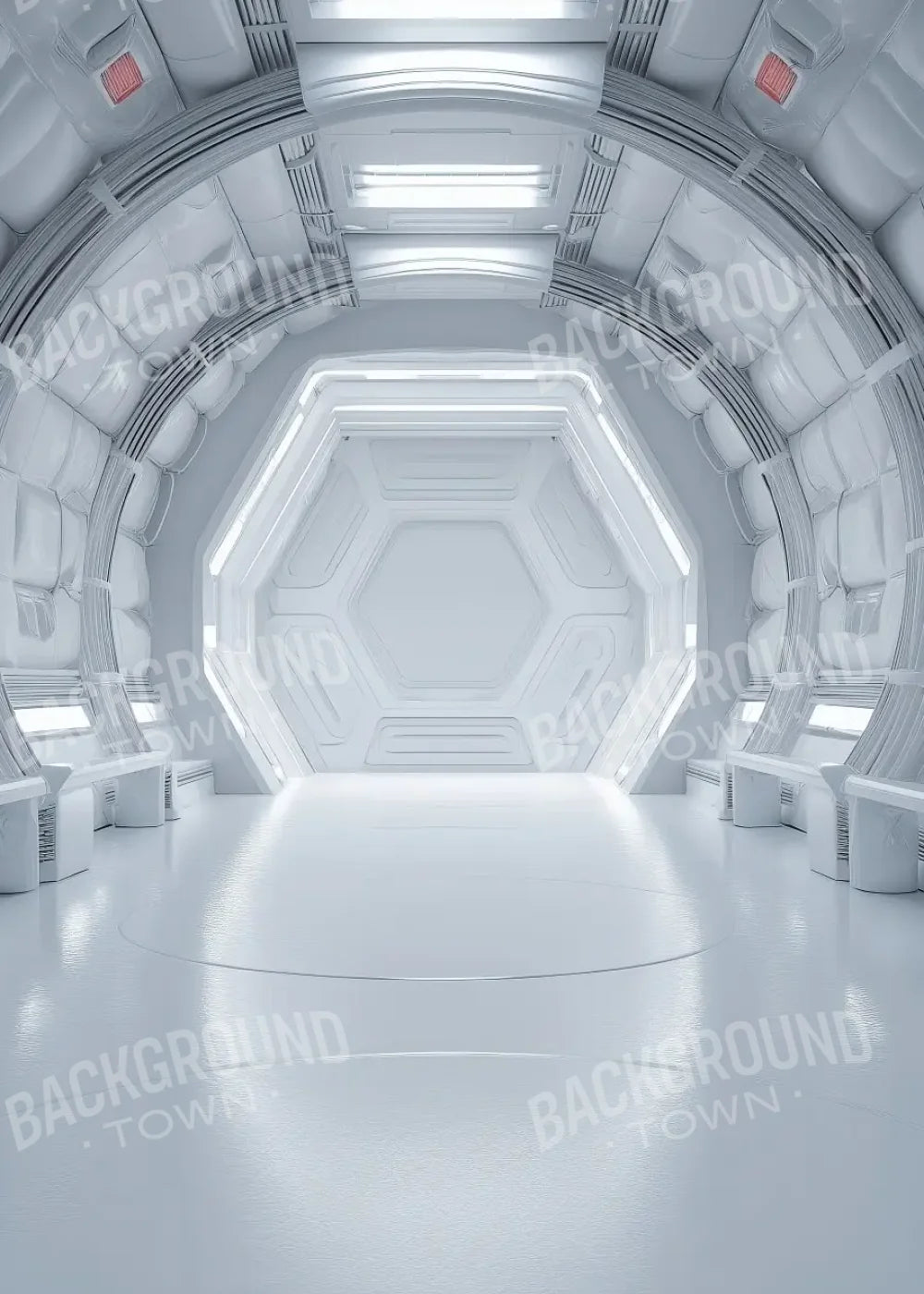 Futuristic Tunnel 5’x7’ UltraCloth (60 x 84 inch) Backdrop