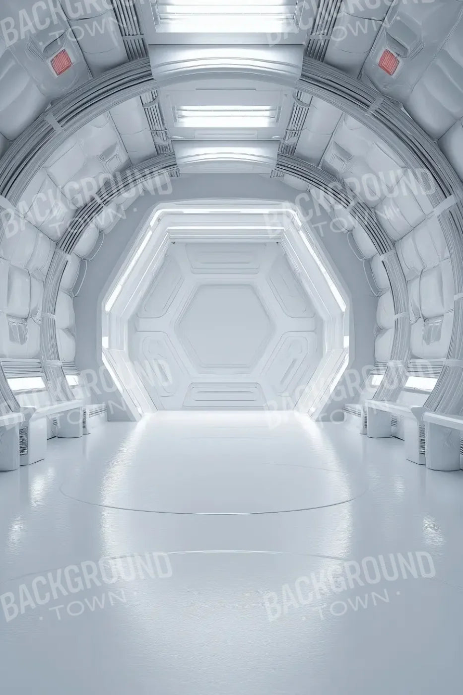 Futuristic Tunnel 8’x12’ UltraCloth (96 x 144 inch) Backdrop