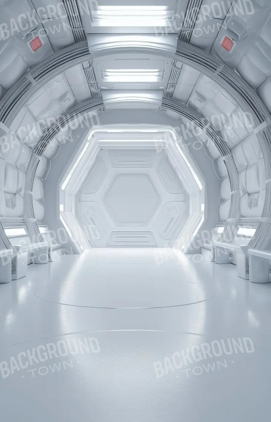 Futuristic Tunnel 9’x14’ UltraCloth (108 x 168 inch) Backdrop