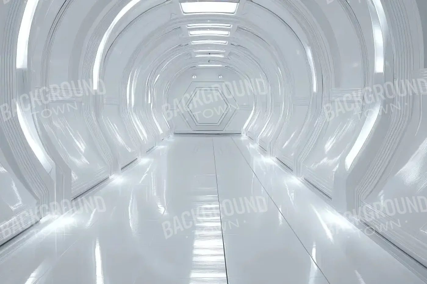 Futuristic Tunnel II 12’x8’ UltraCloth (144 x 96 inch) Backdrop