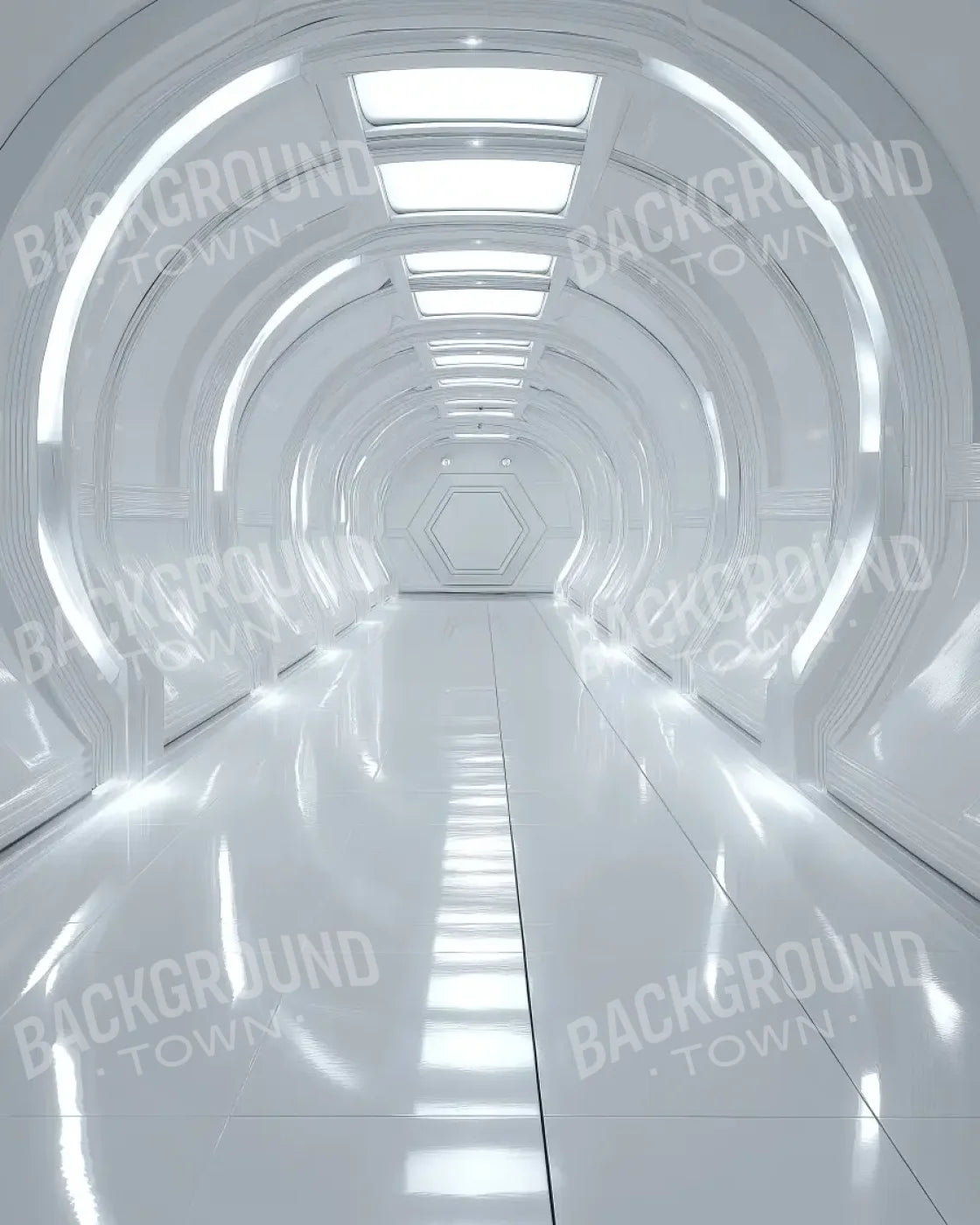 Futuristic Tunnel II 8’x10’ Fleece (96 x 120 inch) Backdrop