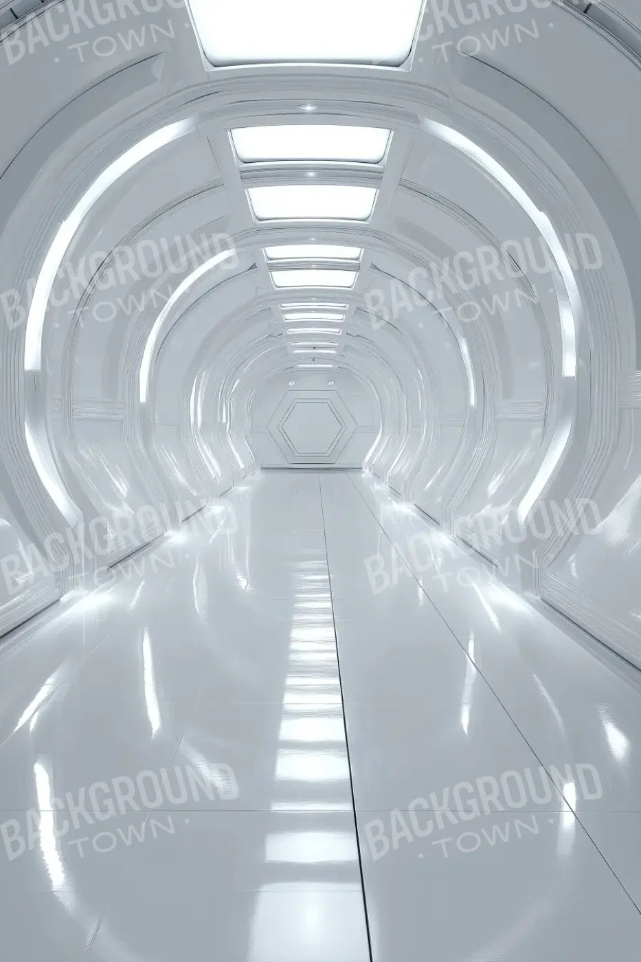 Futuristic Tunnel II 8’x12’ UltraCloth (96 x 144 inch) Backdrop