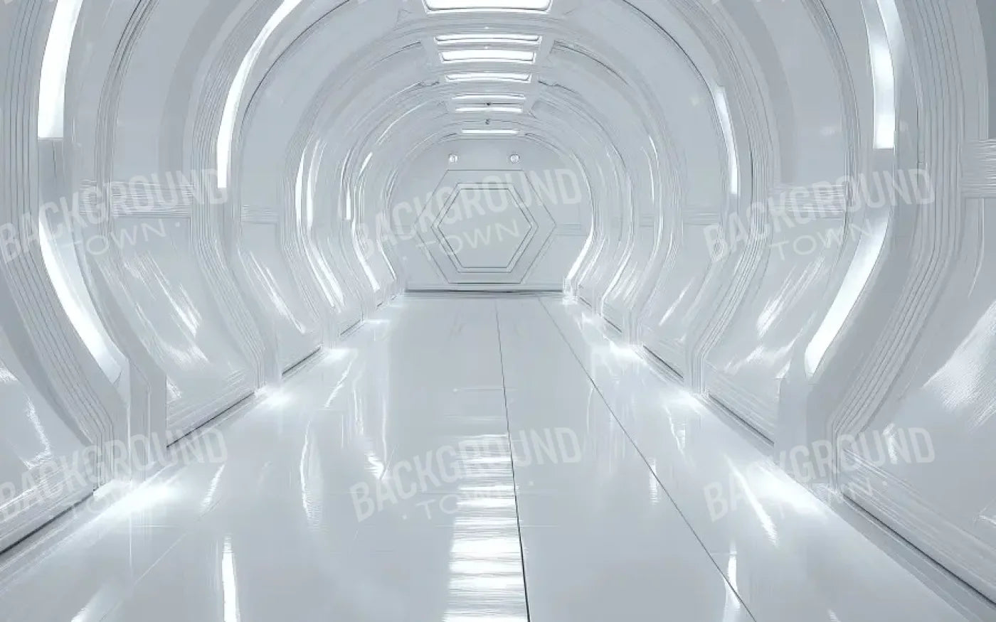 Futuristic Tunnel II 8’x5’ UltraCloth (96 x 60 inch) Backdrop