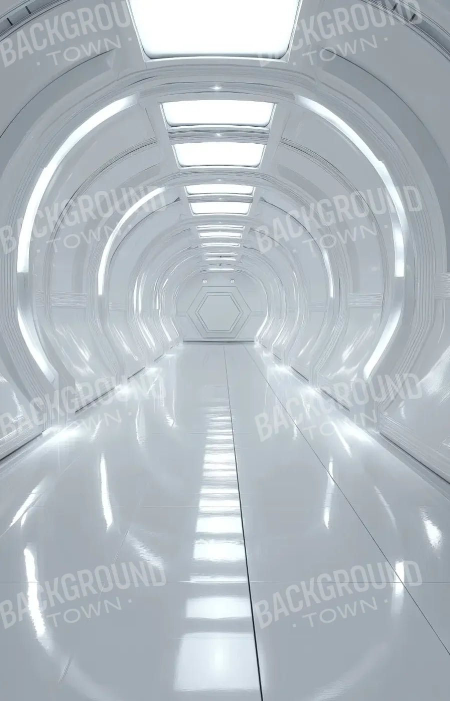 Futuristic Tunnel II 9’x14’ UltraCloth (108 x 168 inch) Backdrop