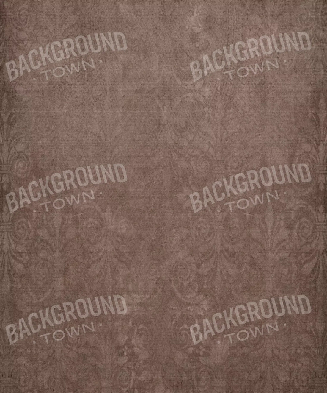 Brown Damask Backdrop for Photography