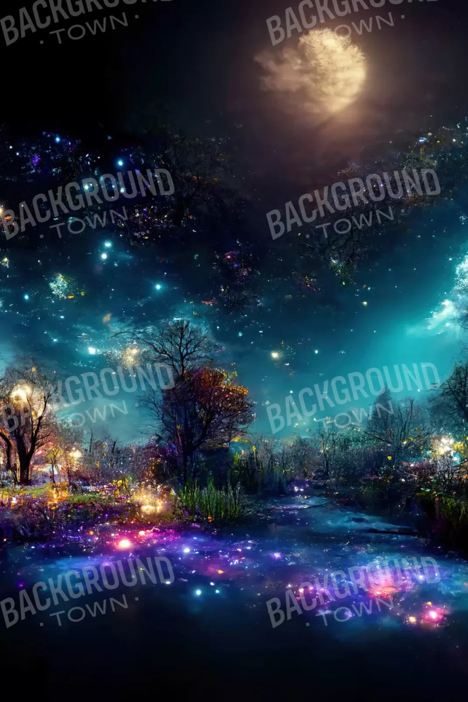 Galaxy Wonderland 5X8 Ultracloth ( 60 X 96 Inch ) Backdrop