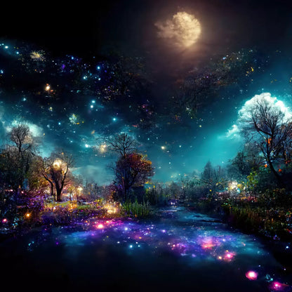 Galaxy Wonderland Backdrop