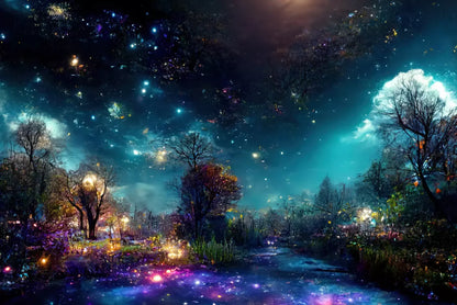 Galaxy Wonderland Backdrop