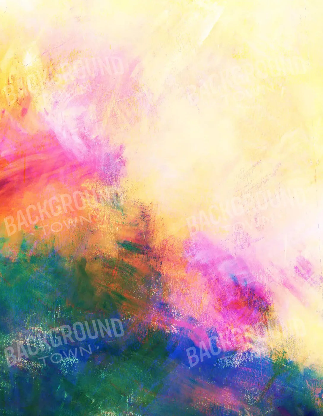 Garden 6X8 Fleece ( 72 X 96 Inch ) Backdrop