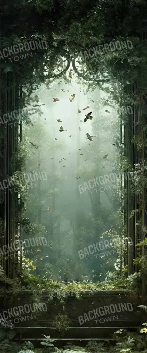 Garden Arch Iii 5’X12’ Ultracloth For Westcott X - Drop (60 X 144 Inch) Backdrop