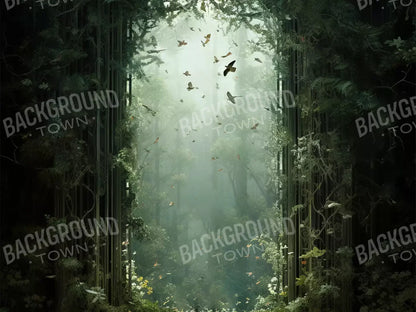 Garden Arch Iii 6’8X5’ Fleece (80 X 60 Inch) Backdrop