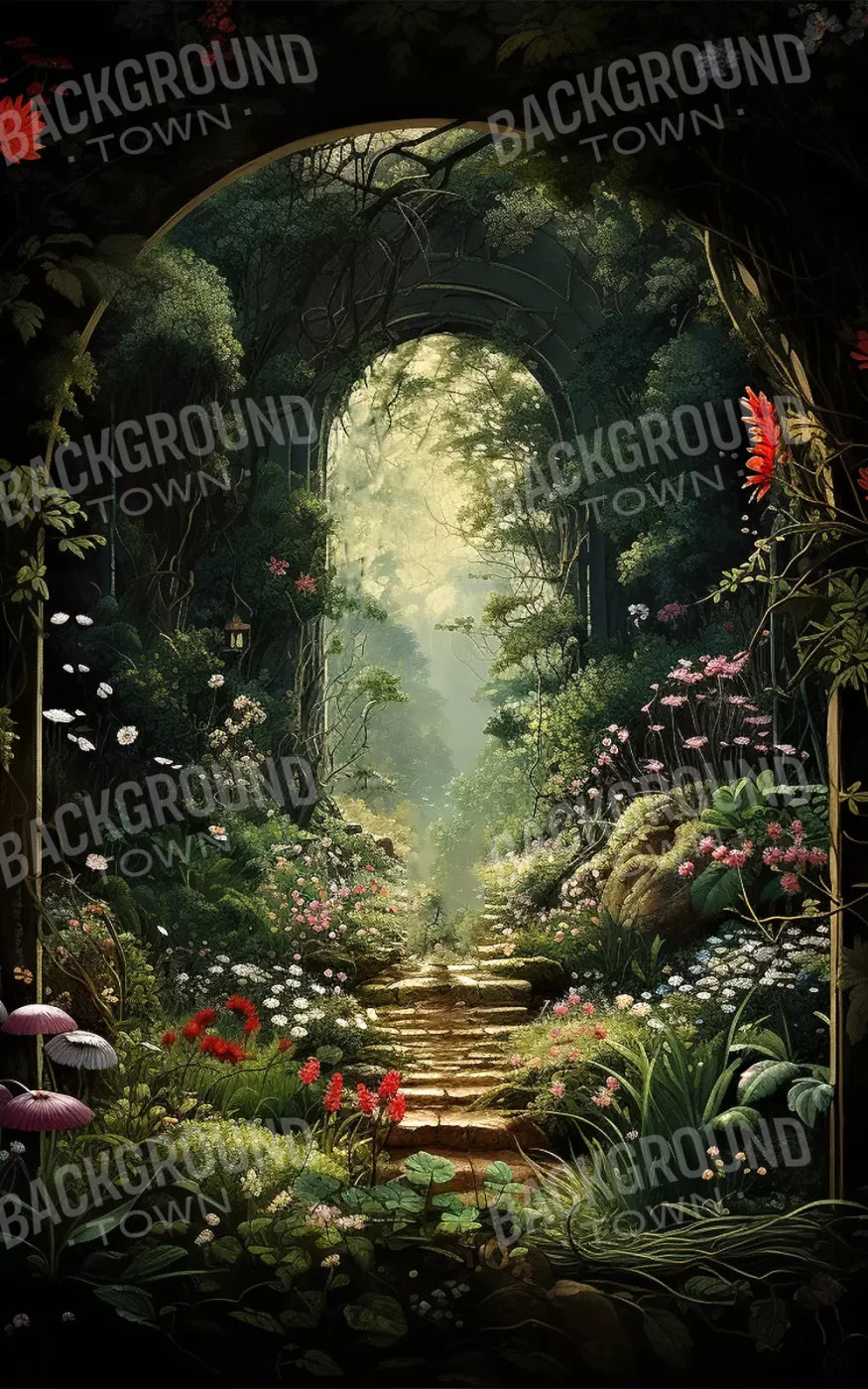 Garden Arch I 10’X16’ Ultracloth (120 X 192 Inch) Backdrop