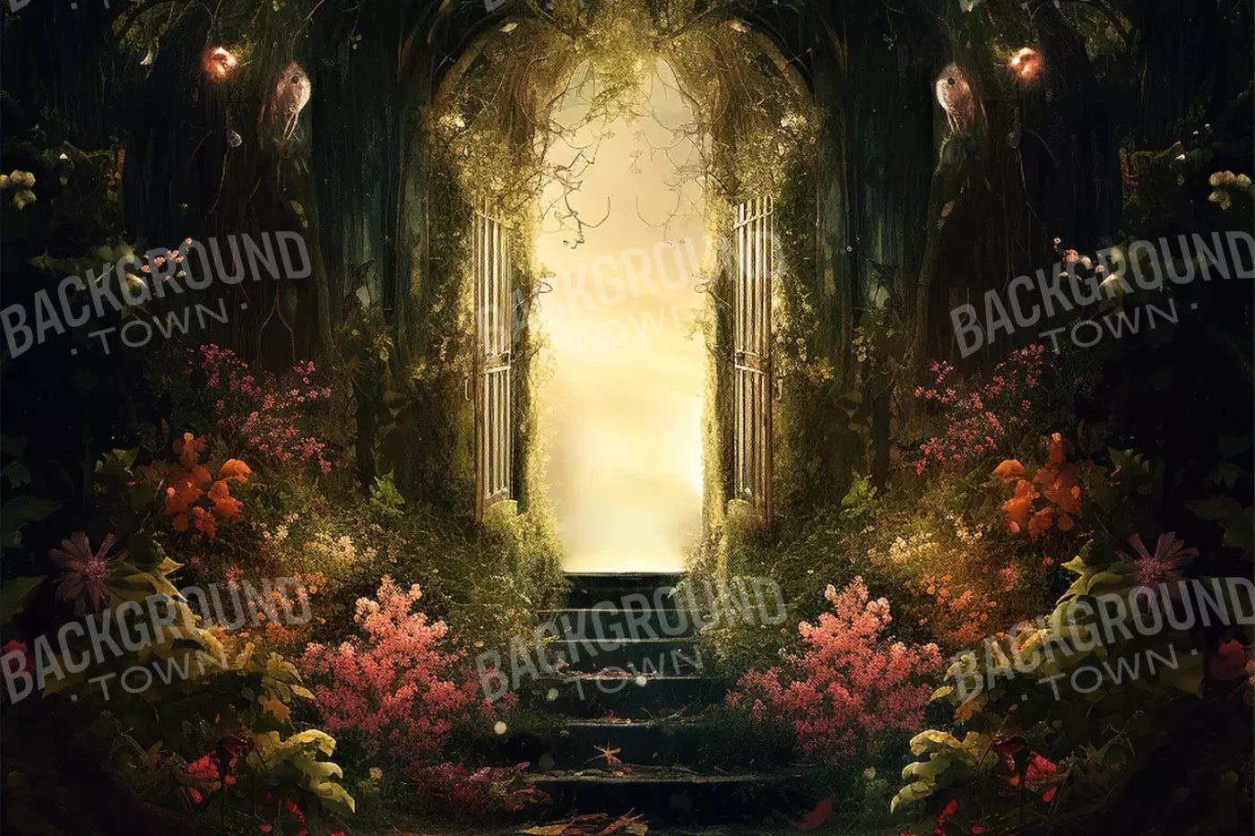 Garden Arch Ii 12’X8’ Ultracloth (144 X 96 Inch) Backdrop