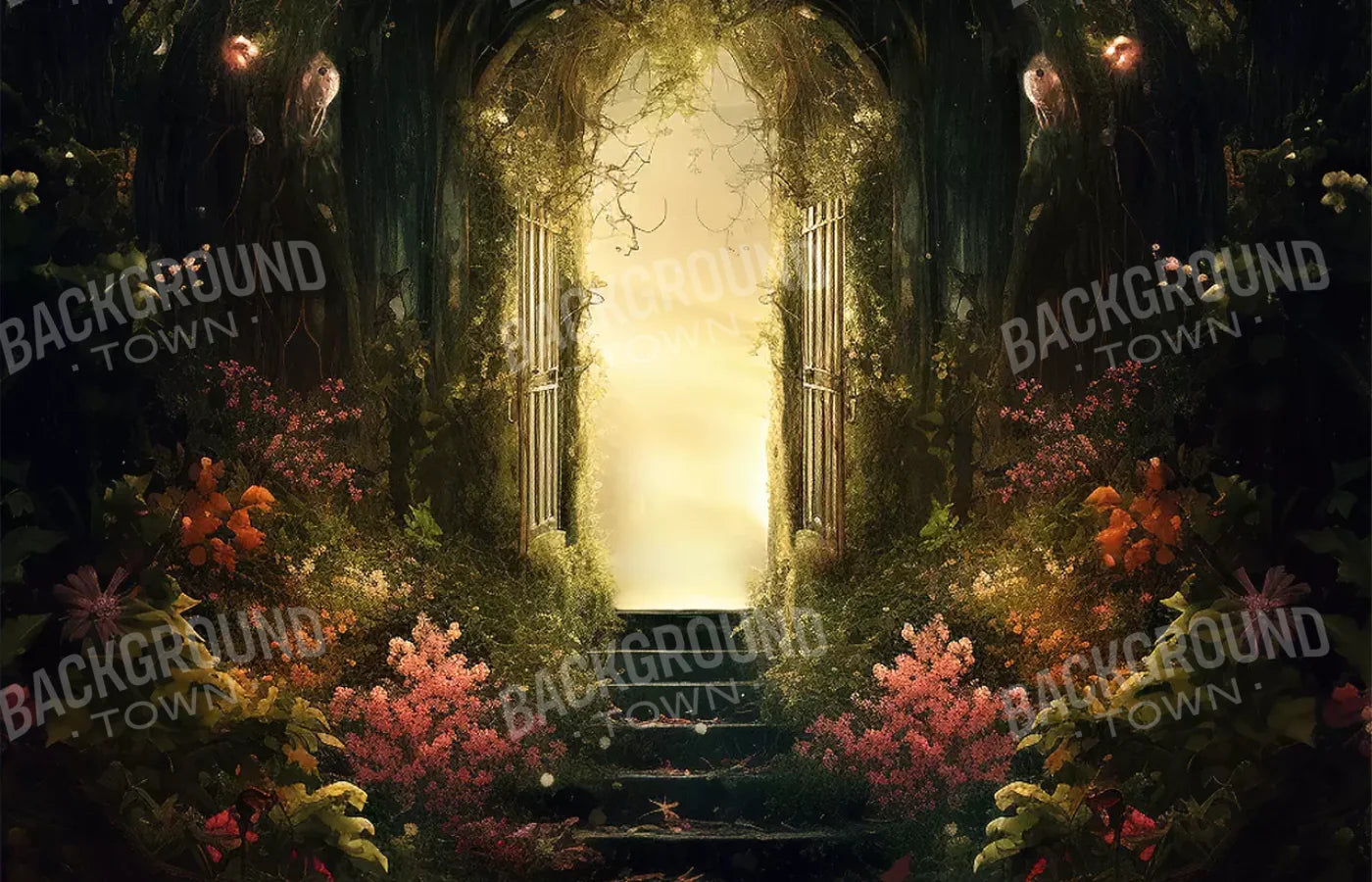 Garden Arch Ii 14’X9’ Ultracloth (168 X 108 Inch) Backdrop