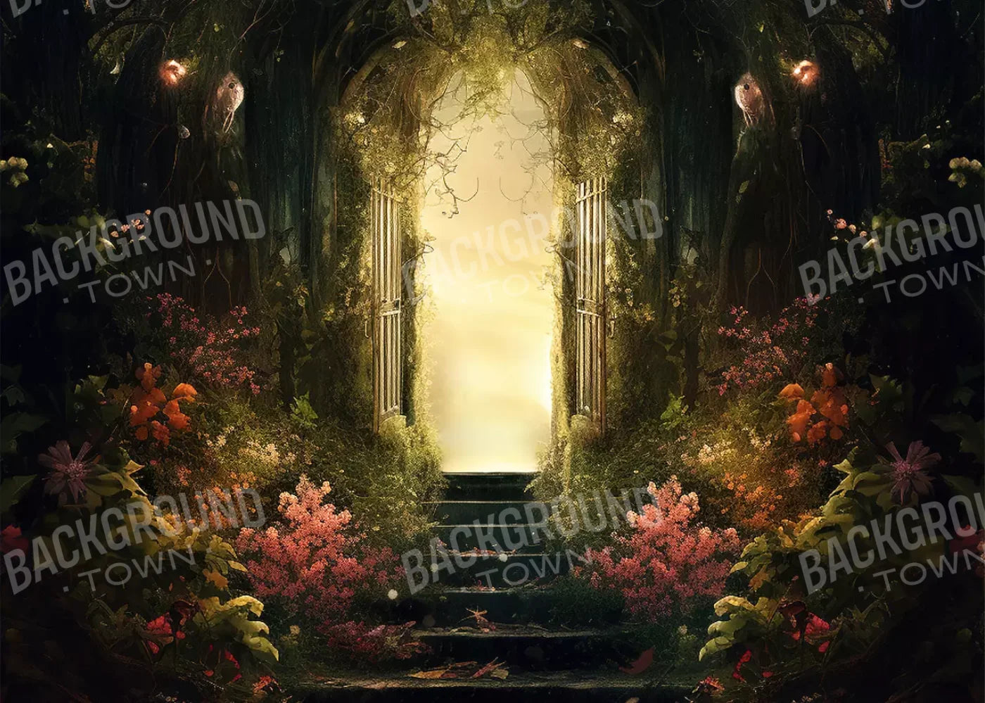 Garden Arch Ii 7’X5’ Ultracloth (84 X 60 Inch) Backdrop