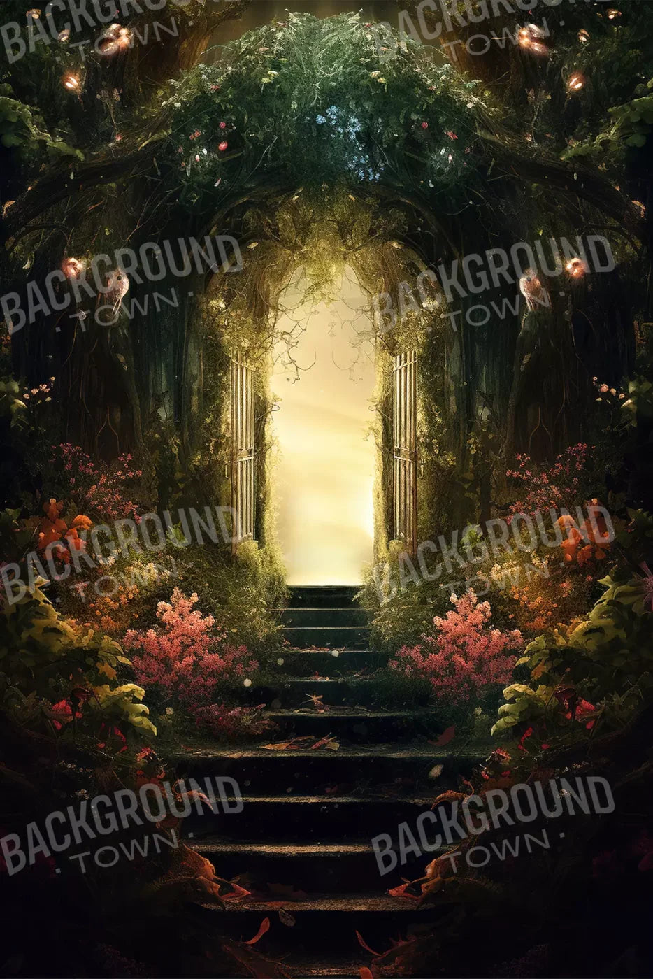 Garden Arch Ii 8’X12’ Ultracloth (96 X 144 Inch) Backdrop